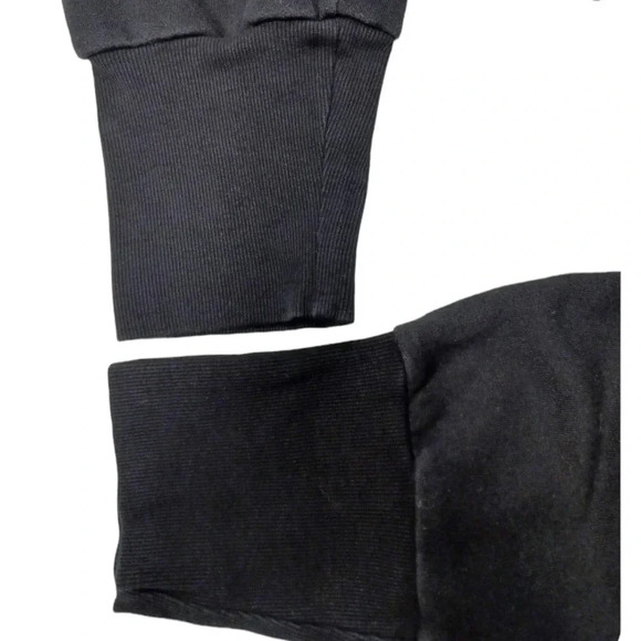 Zara Jogging Sweat Pants Black Size Large - Picture 4 of 7